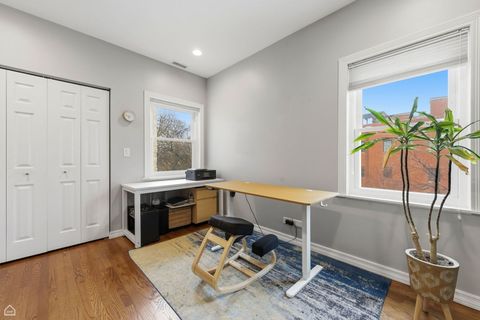 Tiny photo for 2302 W Belmont Avenue #4, Chicago, IL 60618 (MLS # 12593650)