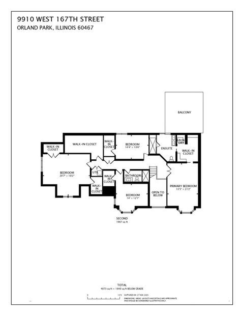 Tiny photo for 9910 W 167th Street, Orland Park, IL 60467 (MLS # 12603285)