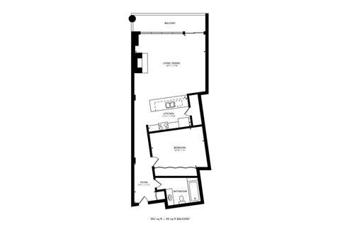 Tiny photo for 950 W Erie Street #602, Chicago, IL 60642 (MLS # 12606107)