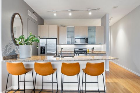 Tiny photo for 950 W Erie Street #602, Chicago, IL 60642 (MLS # 12606107)