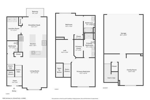 Tiny photo for 9245 Harlowe Lane, Orland Park, IL 60462 (MLS # 12593672)