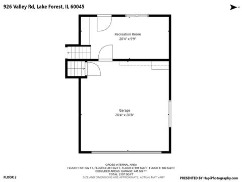 Tiny photo for 926 Valley Road, Lake Forest, IL 60045 (MLS # 12736690)