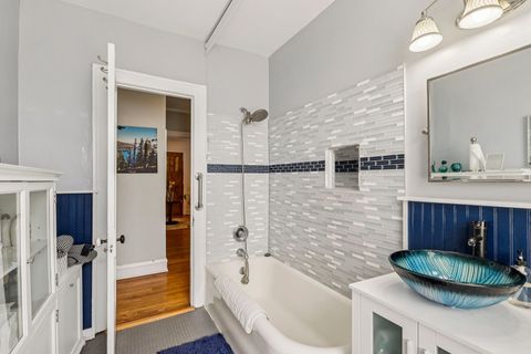 Tiny photo for 801 Hinman Avenue #1, Evanston, IL 60202 (MLS # 12620670)