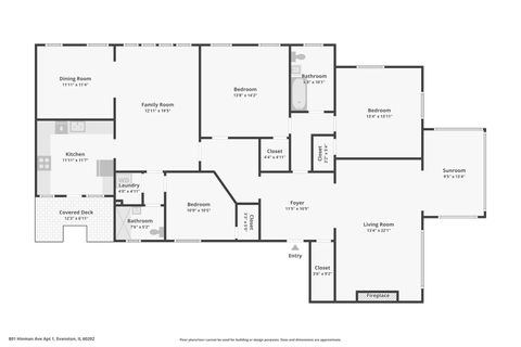 Tiny photo for 801 Hinman Avenue #1, Evanston, IL 60202 (MLS # 12620670)