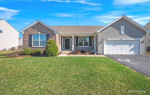 Tiny photo for 691 Windett Ridge Road, Yorkville, IL 60560 (MLS # 12628281)