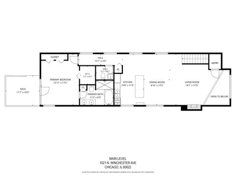 Tiny photo for 1021 N WINCHESTER Avenue #1, Chicago, IL 60622 (MLS # 12752000)