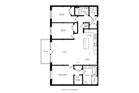 Tiny photo for 2405 W Iowa Street #402, Chicago, IL 60622 (MLS # 12753463)
