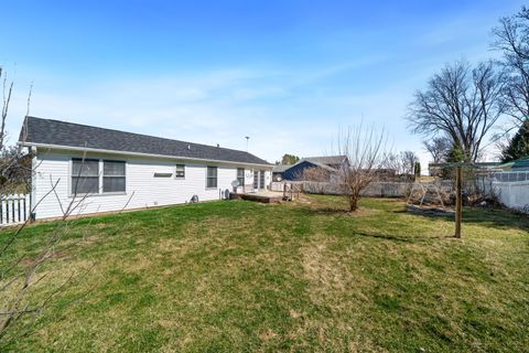 Tiny photo for 227 Meadow Drive, Orangeville, IL 61060 (MLS # 12604670)