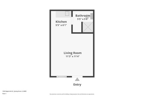 Tiny photo for 1326 Nippersink Drive, Spring Grove, IL 60081 (MLS # 12609636)