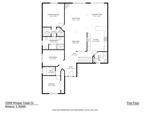 Tiny photo for 12508 W Whisper Creek Court, Mokena, IL 60448 (MLS # 12512629)