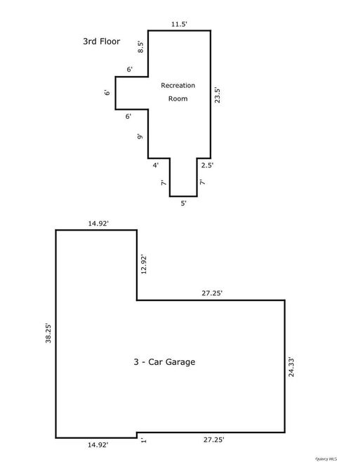Tiny photo for 1430 College Ave, Quincy, IL 62301 (MLS # 12593149)