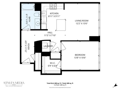 Tiny photo for 225 N Columbus Drive #5411, Chicago, IL 60601 (MLS # 12613274)