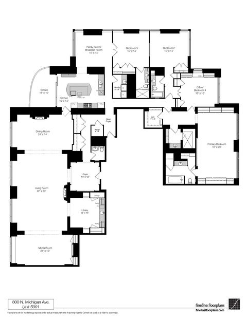 Tiny photo for 800 N Michigan Avenue #5901, Chicago, IL 60611 (MLS # 12394646)