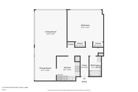 Tiny photo for 6171 N Sheridan Road #2601, Chicago, IL 60660 (MLS # 12551352)