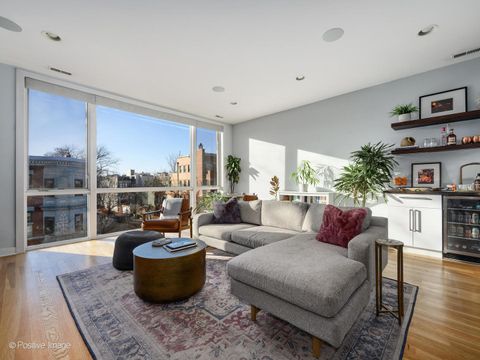 Tiny photo for 859 N WOOD Street #3, Chicago, IL 60622 (MLS # 12602199)