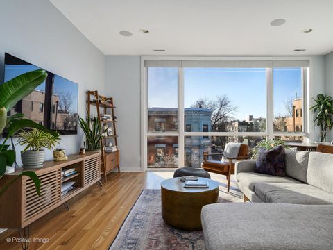 Tiny photo for 859 N WOOD Street #3, Chicago, IL 60622 (MLS # 12602199)