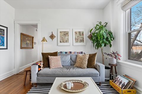 Tiny photo for 1056 N Leavitt Street #2R, Chicago, IL 60622 (MLS # 12608220)