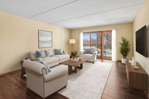 Tiny photo for 5225 N Riversedge Terrace #201, Chicago, IL 60630 (MLS # 12569957)