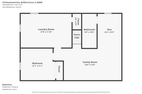 Tiny photo for 310 Rosewood Avenue, Buffalo Grove, IL 60089 (MLS # 12667048)