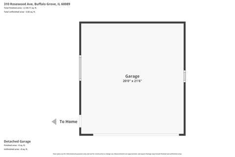 Tiny photo for 310 Rosewood Avenue, Buffalo Grove, IL 60089 (MLS # 12667048)
