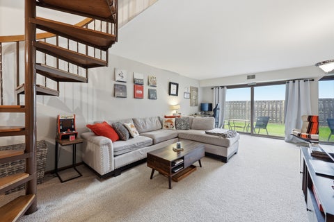 Tiny photo for 821 Oakton Street #104, Elk Grove Village, IL 60007 (MLS # 12748881)