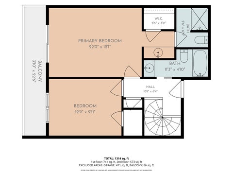 Tiny photo for 821 Oakton Street #104, Elk Grove Village, IL 60007 (MLS # 12748881)