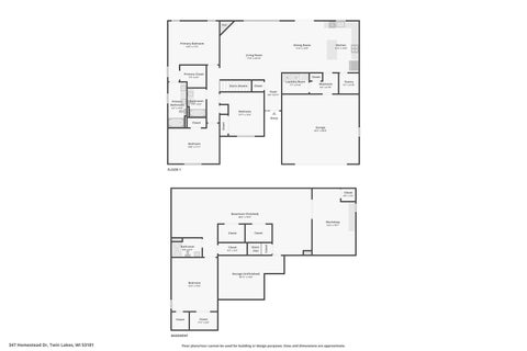 Tiny photo for 347 Homestead Drive, Twin Lakes, WI 53181 (MLS # 12681756)