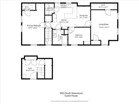 Tiny photo for 4923 S Greenwood Avenue, Chicago, IL 60615 (MLS # 12485443)
