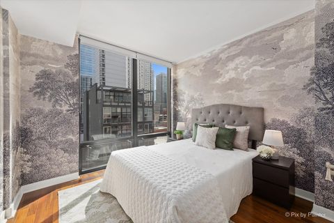 Tiny photo for 744 N Clark Street #705, Chicago, IL 60654 (MLS # 12611427)