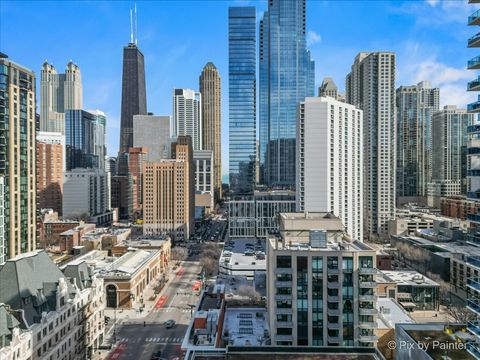Tiny photo for 744 N Clark Street #705, Chicago, IL 60654 (MLS # 12611427)