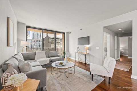 Tiny photo for 744 N Clark Street #705, Chicago, IL 60654 (MLS # 12611427)