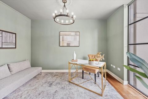 Tiny photo for 744 N Clark Street #705, Chicago, IL 60654 (MLS # 12611427)