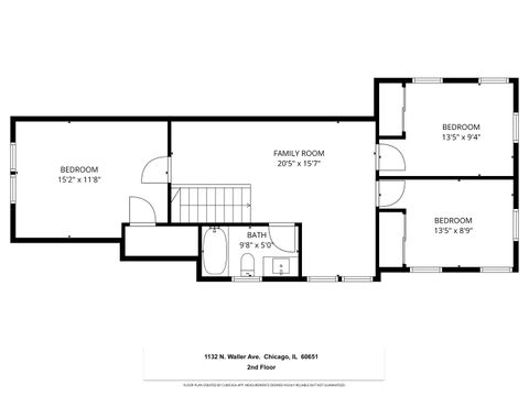 Tiny photo for 1132 N Waller Avenue, Chicago, IL 60651 (MLS # 12632545)
