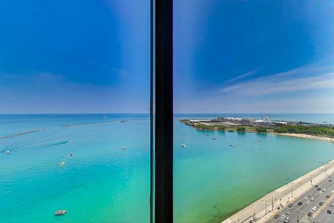 Tiny photo for 840 N Lake Shore Drive #2401, Chicago, IL 60611 (MLS # 12423550)