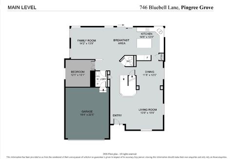 Tiny photo for 746 Bluebell Lane, Pingree Grove, IL 60140 (MLS # 12642488)