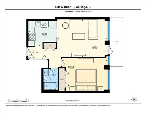 Tiny photo for 450 W BRIAR Place #13D, Chicago, IL 60657 (MLS # 12541396)