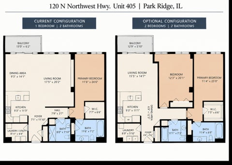 Tiny photo for 120 N Northwest Highway #405, Park Ridge, IL 60068 (MLS # 12773521)