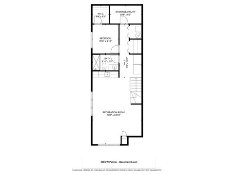 Tiny photo for 3566 W Palmer Street, Chicago, IL 60647 (MLS # 12489824)