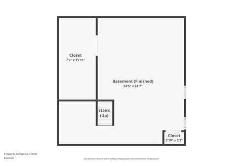 Tiny photo for 6 Copper Court, Bolingbrook, IL 60440 (MLS # 12455083)