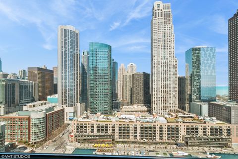 Tiny photo for 415 E North Water Street #2203, Chicago, IL 60611 (MLS # 12469862)