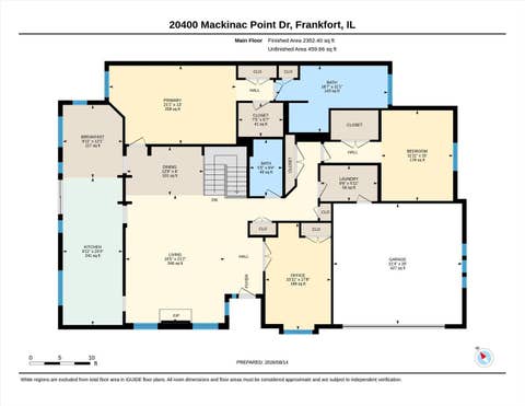 Tiny photo for 20400 Mackinac Point Drive, Frankfort, IL 60423 (MLS # 12733178)