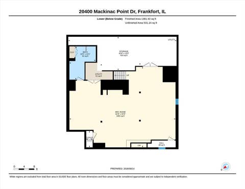 Tiny photo for 20400 Mackinac Point Drive, Frankfort, IL 60423 (MLS # 12733178)