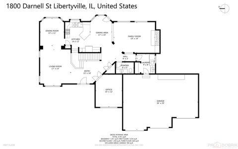 Tiny photo for 1800 Darnell Street, Libertyville, IL 60048 (MLS # 12619341)