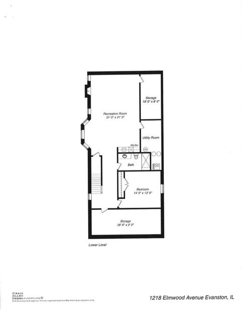 Tiny photo for 1218 Elmwood Avenue, Evanston, IL 60202 (MLS # 12582151)