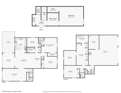 Tiny photo for 25283 W Timber Lane, Lake Villa, IL 60046 (MLS # 12529675)