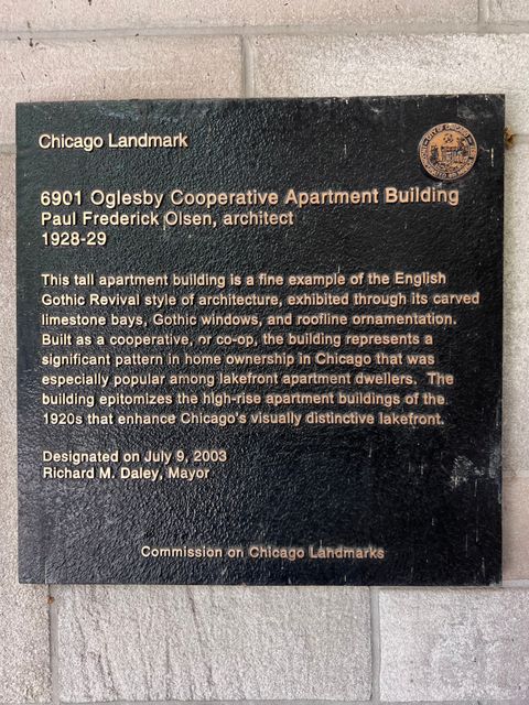 Tiny photo for 6901 S Oglesby Avenue #6C, Chicago, IL 60649 (MLS # 12481987)