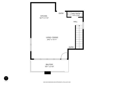 Tiny photo for 6414 N Francisco Avenue #101, Chicago, IL 60645 (MLS # 12559536)