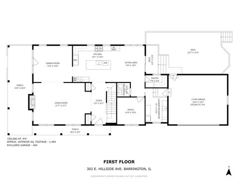 Tiny photo for 302 E Hillside Avenue, Barrington, IL 60010 (MLS # 12486647)