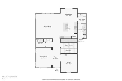 Tiny photo for 1004 Hudson Drive, Joliet, IL 60431 (MLS # 12685773)
