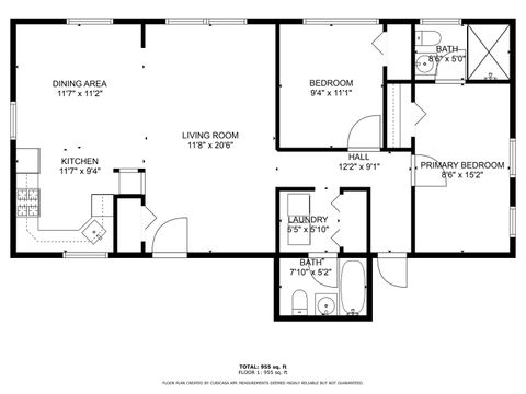 Tiny photo for 1410 W Sunnyside Avenue #1S, Chicago, IL 60640 (MLS # 12490311)